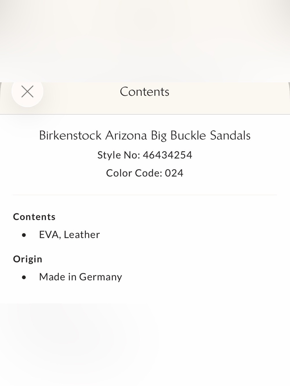 NEW IN BOX Birkenstock Arizona Big Buckle Sandals, Size US 7-7.5, Basalt Grey - Picture 12 of 12